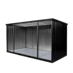 3 X 2 FOCO KONTEINERIAI SU ATVIRA ŠONINE PUSE, RAL CLASSIC SPALVA PAGAL JŪSŲ PASIRINKIMĄ