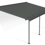 Aliumininė stoginė automobiliui Sierra Palram - Canopée 3 x 6,1 m anthracite spalvos Heat Block