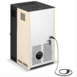 Granulinė krosnelė, oro pūstuvas, A+ energijos klasė, didelis efektyvumas, ekologiškas šildymas namams - Image 3