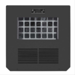 Oro granulinė krosnelė, namų šildymui, efektyvus medienos granulių degiklis, A+ energijos klasė, modernaus dizaino granulinė krosnelė - Image 7