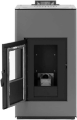 MSW Granulinė židinio krosnelė su vandens apvalkalu iki 380 m3 20000 W - Image 6