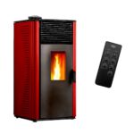 Oro granulinė krosnelė Anita 12 Sannover Bordeaux 10,6 kW