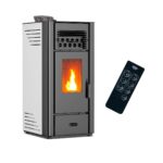 Granulinė krosnelė Anita 10 Sannover balta 8,7 kW