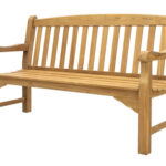 Dvivietis sodo suolas GARDEN PLACE Alva su tvirtu tikmedžio rėmu