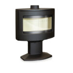 Lacunza TARBES, malkinė, ketaus krosnelė, juodos spalvos, ant kojos - Image 2