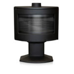 Lacunza TARBES, malkinė, ketaus krosnelė, juodos spalvos, ant kojos - Image 3