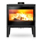 Lacunza BIARRITZ, malkinė, ketaus krosnelė, juodos spalvos