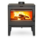 Lacunza BIDART, malkinė, ketaus krosnelė, juodos spalvos