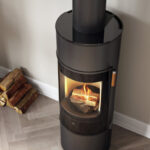 Plieninė krosnelė SCAN 84-1 MODERN BP, juodos spalvos - Image 4