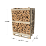 Alksnio malkos džiovintos džiovykloje – 1,53 m3 dėžė - Image 2