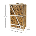Alksnio malkos džiovintos džiovykloje – 1,92 m3 dėžė - Image 2