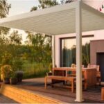 Pavėsinė Pergola Premium, 400 x 300 x 250 cm, balta