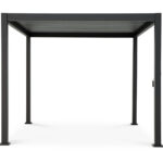 Pavėsinė Pergola Premium, 300 x 300 x 250 cm, pilka