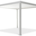 Pavėsinė Pergola Premium 3x3m, balta