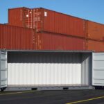 Naujas 20 pėdų atviro šono konteineris