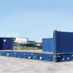 40 pėdų plokščias konteineris