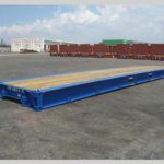 40 pėdų platforminis konteineris