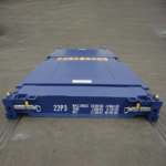 20 pėdų plokščių stelažų konteineris - Image 2