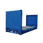 20 pėdų plokščių stelažų konteineris - Image 3