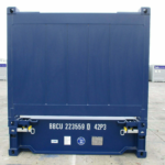 40 pėdų plokščias konteineris